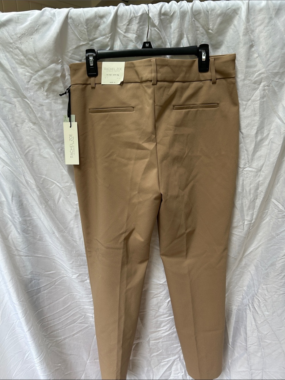 NWT Rachel Zoe Cropped Tailored Pants in Camel